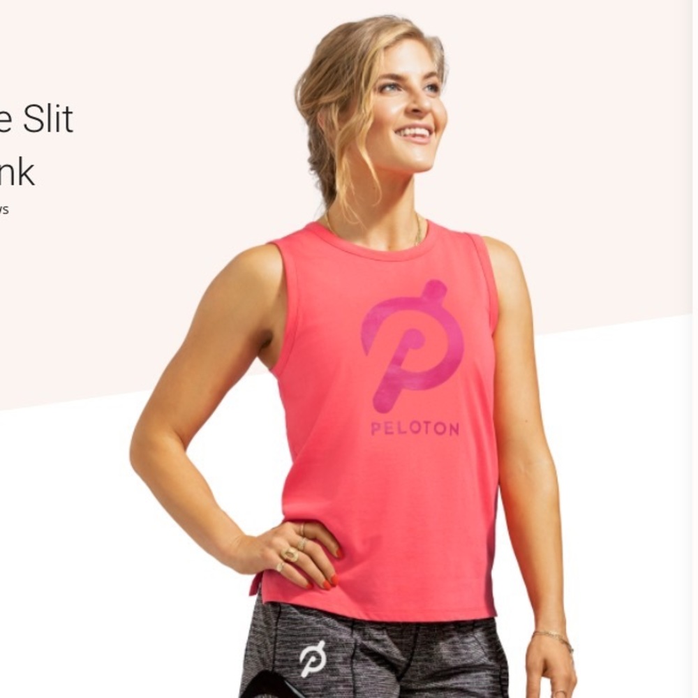 Peloton Studio Side Slit Muscle Tank